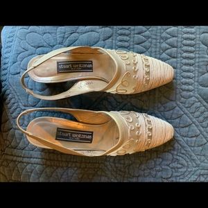 Stuart Weitzman sling back flats